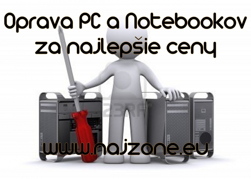 Oprava PC a notebookov